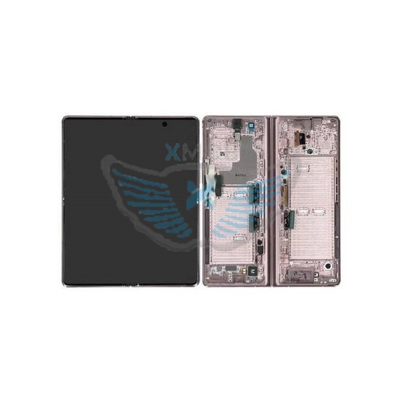 LCD SAMSUNG SM-F916 GALAXY Z FOLD2 5G MYSTIC BRONZE ( BLUE HINGE ) GH82-24297D