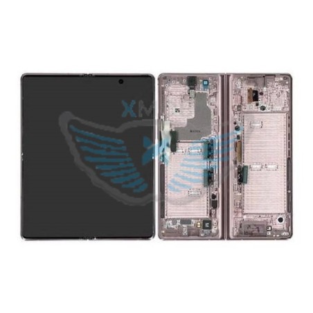 LCD SAMSUNG SM-F916 GALAXY Z FOLD2 5G MYSTIC BRONZE ( BLUE HINGE ) GH82-24297D