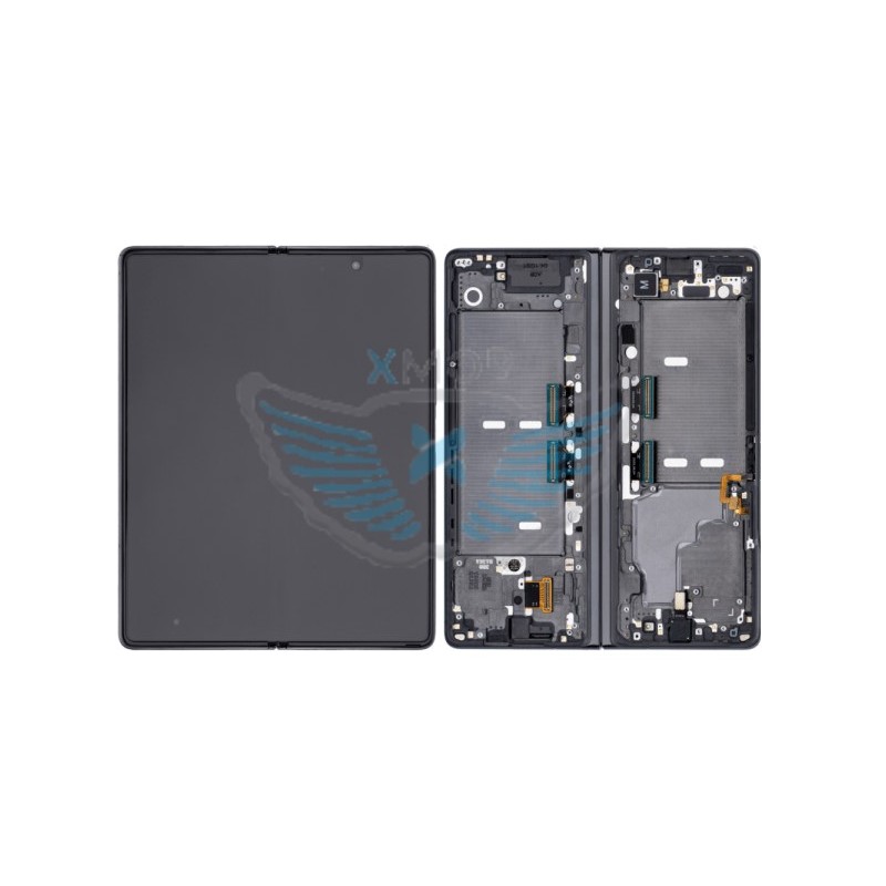 LCD SAMSUNG SM-F916 GALAXY Z FOLD2 5G MYSTIC BLACK ( BLACK HINGE ) GH82-23968A