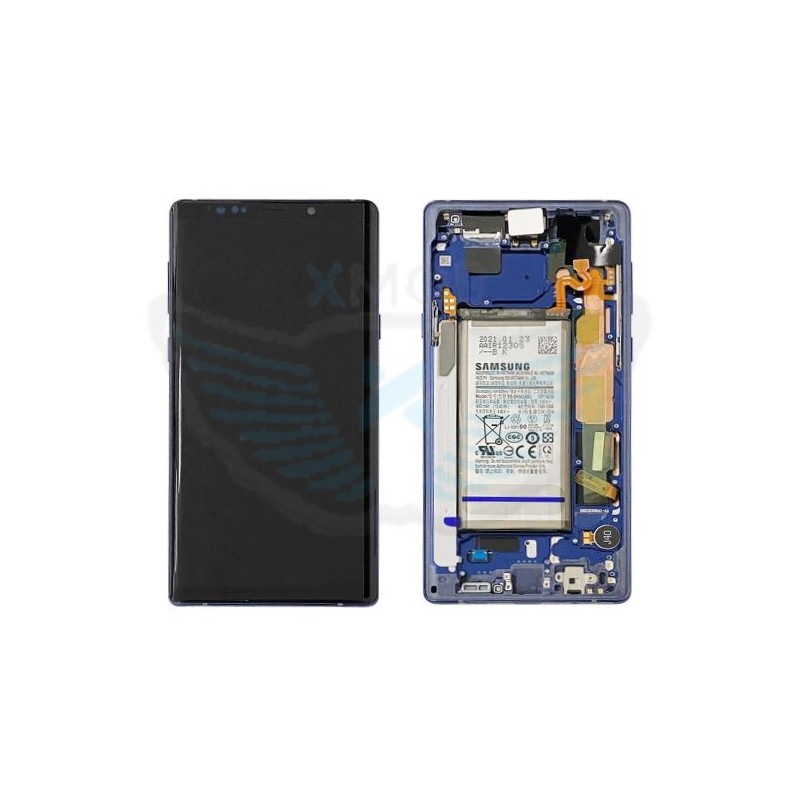 LCD SAMSUNG SM-N960 NOTE 9 BLU + BATTERIA GH82-17657B