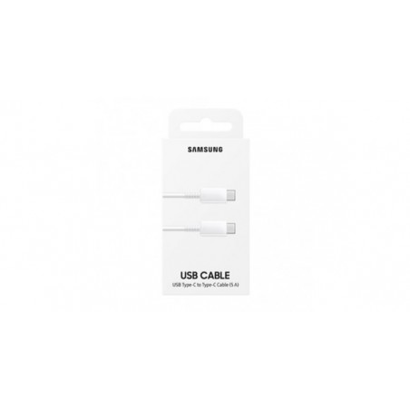 CAVO USB SAMSUNG EP-DA705BWEGWW BIANCO Type-C a Type-C (BLISTERATO)