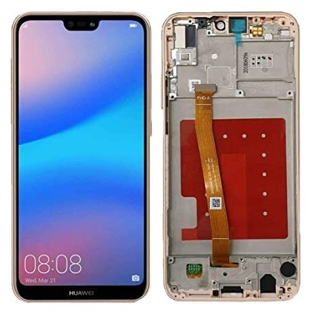 LCD COMPLETO HUAWEI P20 LITE ROSA W/F
