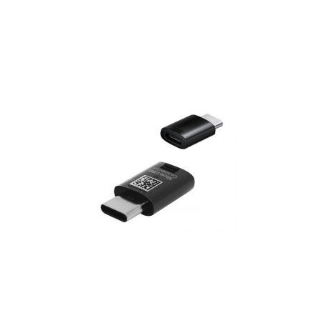 ADATTATORE SAMSUNG S10 DA MICRO USB A TYPE-C NERO GH96-12330A (BULK)
