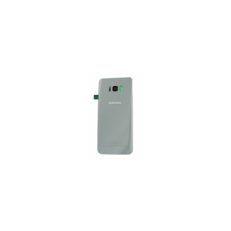 BACKCOVER SAMSUNG G955 S8 PLUS SILVER AAA (CON FRAME CAMERA)