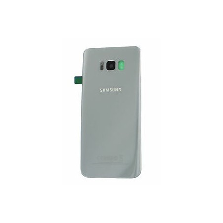BACKCOVER SAMSUNG G955 S8 PLUS SILVER AAA (CON FRAME CAMERA)