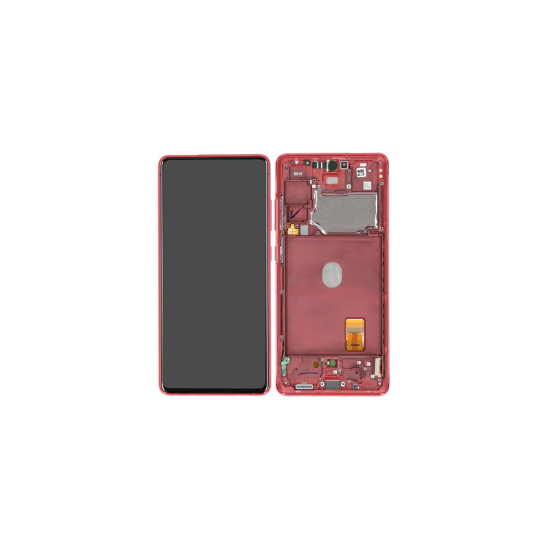 LCD SAMSUNG SM-G781 S20 FE 5G CLOUD RED GH82-24214E