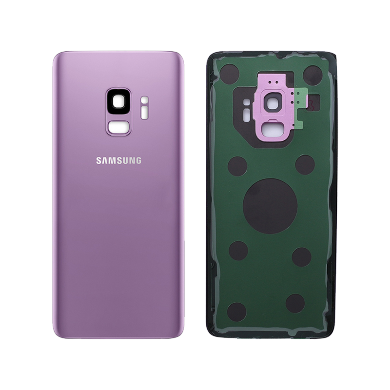 BACKCOVER SAMSUNG G960 S9 PURPLE AAA (CON FRAME CAMERA)