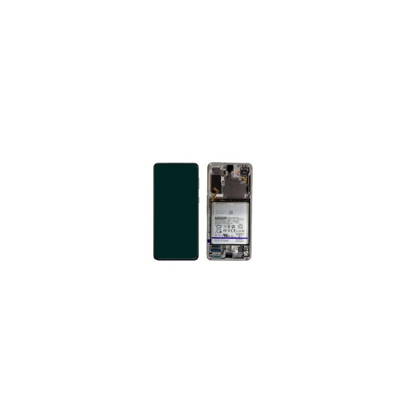 LCD SAMSUNG SM-G996 S21 PLUS SILVER + BATTERIA GH82-24555C