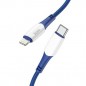 CAVO USB HOCO X70 TYPE-C/LIGHTNING BLU (BLISTERATO)