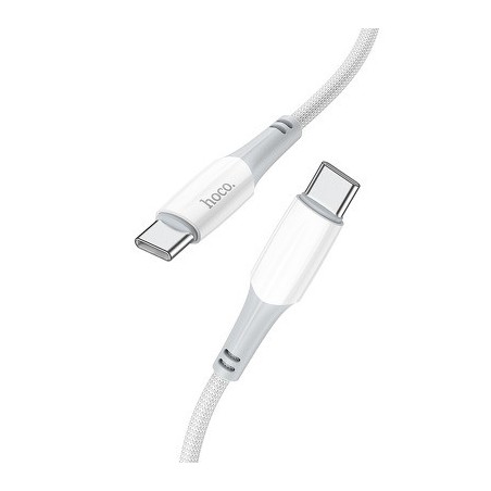 CAVO USB HOCO X70 TYPE-C/TYPE-C BIANCO (BLISTERATO)
