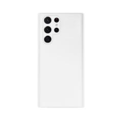 BACKCOVER SAMSUNG S908 S22 ULTRA BIANCO AAA (CON FRAME CAMERA)