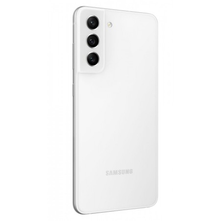 BACKCOVER SAMSUNG G990 S21 FE BIANCO AAA (CON FRAME CAMERA)