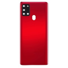 BACKCOVER SAMSUNG A217 A21S ROSSO AAA (CON FRAME CAMERA)