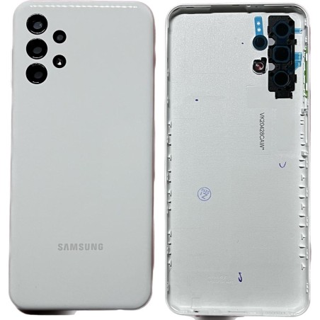 BACKCOVER SAMSUNG A135 A13 4G BIANCO AAA (CON FRAME CAMERA)