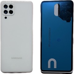 BACKCOVER SAMSUNG A225 A22 4G BIANCO AAA (CON FRAME CAMERA)