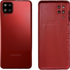 BACKCOVER SAMSUNG A125 A12 ROSSO AAA (CON FRAME CAMERA)