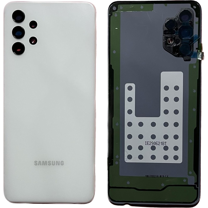 BACKCOVER SAMSUNG A326 A32 5G BIANCO AAA (CON FRAME CAMERA)