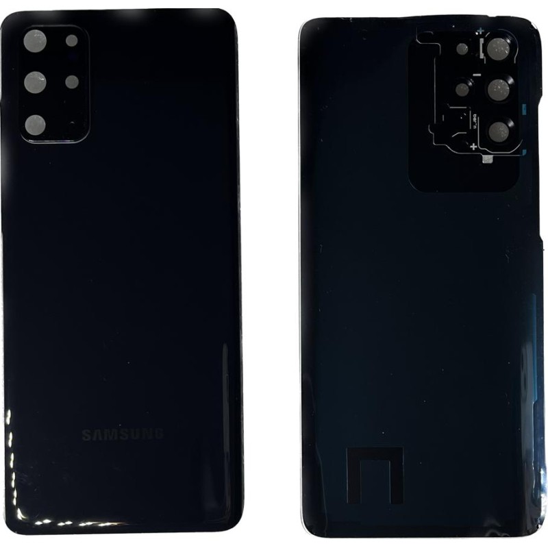 BACKCOVER SAMSUNG G985 S20 PLUS NERO AAA (CON FRAME CAMERA)