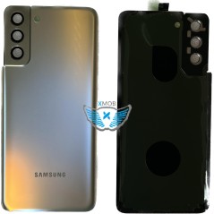 BACKCOVER SAMSUNG G996 S21 PLUS SILVER AAA (CON FRAME CAMERA)