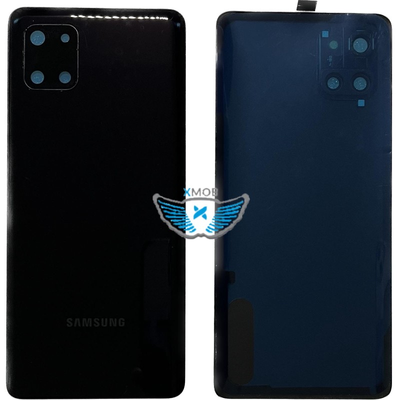 BACKCOVER SAMSUNG N770 NOTE 10 LITE NERO AAA (CON FRAME CAMERA)
