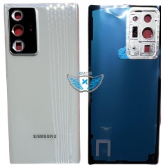 BACKCOVER SAMSUNG N986 NOTE 20 ULTRA BIANCO AAA (CON FRAME CAMERA)