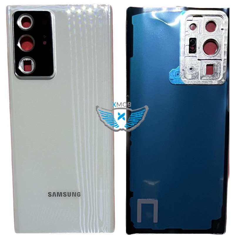 BACKCOVER SAMSUNG N986 NOTE 20 ULTRA BIANCO AAA (CON FRAME CAMERA)