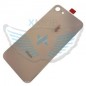BACKCOVER IPHONE 8 GOLD/ROSA(VETRO POSTERIORE)