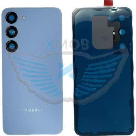 BACKCOVER SAMSUNG S911 S23 BLU AAA (CON FRAME CAMERA)