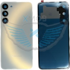 BACKCOVER SAMSUNG S916 S23 PLUS BIANCO AAA (CON FRAME CAMERA)