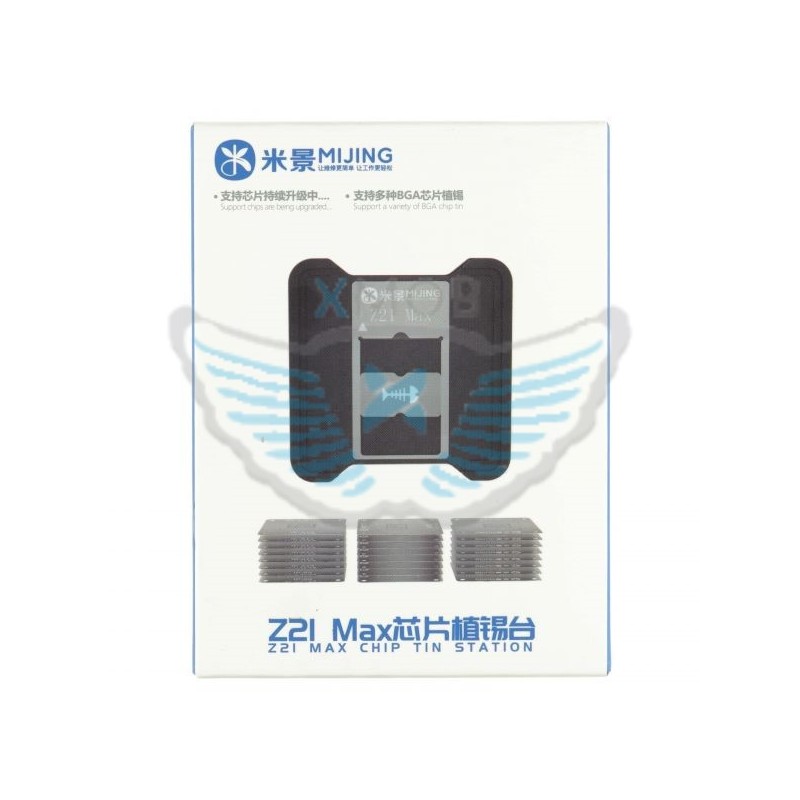 MIJING Z21 MAX STENCIL PER REBALLING IC CHIP PER ANDROID E IPHONE 6 A 14 PRO MAX