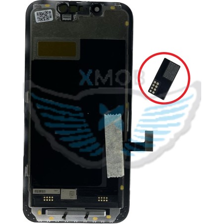 LCD APPLE IPHONE 13 MINI NERO (NCC TFT) + FLAT CHIP SOSTITUIBILE PER ELIMINARE ERRORE DISPLAY