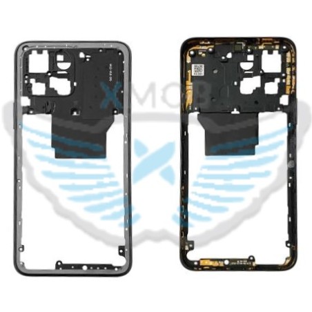 FRAME MIDDLE HUAWEI HONOR X8 5G NERO ORIGINALE 9707AAAL