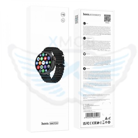 HOCO SMARTWATCH Y18 NERO