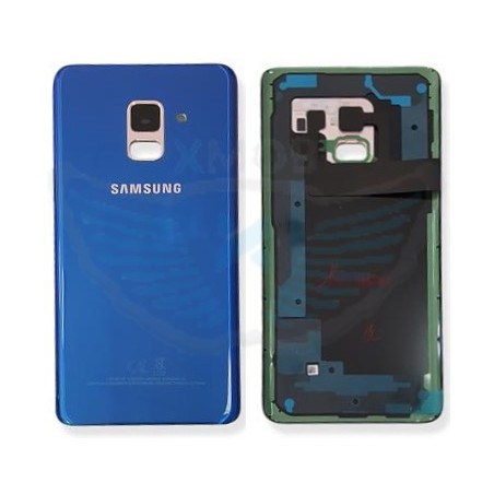 BACKCOVER SAMSUNG A530 A8(2018) BLUE ORIGINALE GH82-15551D