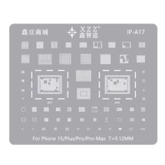 STENCIL PER REBALLING IC CHIP IPHONE 15 / 15 PLUS / 15 PRO / 15 PRO MAX , A17