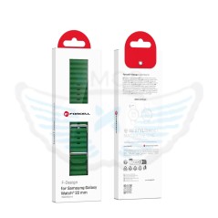 FORCELL FS01 CINTURINO MODELLO SAMSUNG 22mm SILICONE VERDE (BLISTERATO)