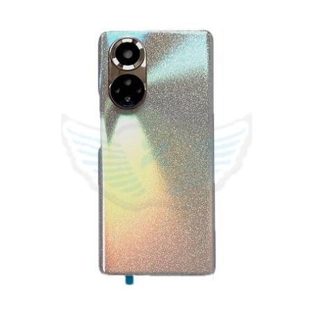 BACKCOVER HONOR 50 SILVER + VETRO CAM