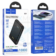 POWERBANK hoco. Q21 10000mAh  PD22.5W+QC3.0 NERO