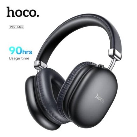 CUFFIE HOCO + MICROFONO BLUETOOTH W35 MAX NERO (BLISTERATO)