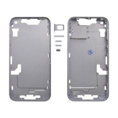 MIDDLE FRAME IPHONE 14 PLUS VIOLA SENZA COMPONENTI + CARRELLO SIM E TASTI ESTERNI