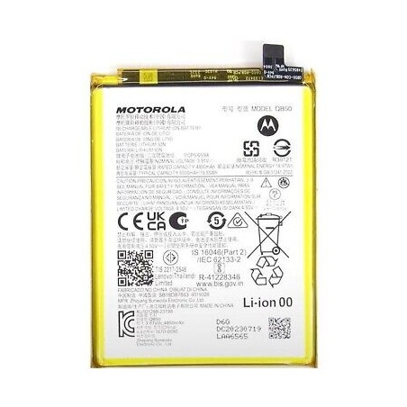 BATTERIA MOTOROLA XT2347 G84 5G QB50 5000mAh ORIGINALE SB18D87863