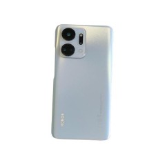 BACKCOVER HONOR X7A SILVER AAA + VETRO CAM