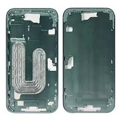 MIDDLE FRAME IPHONE 16 VERDE SENZA COMPONENTI + CARRELLO SIM E TASTI ESTERNI