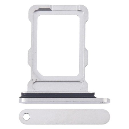 CARRELLO SIM IPHONE 16 PRO / 16 PRO MAX BIANCO