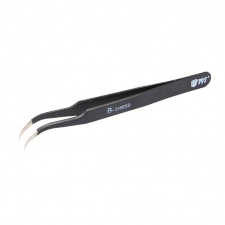PINZETTA CURVA NERA BEST ESD-15