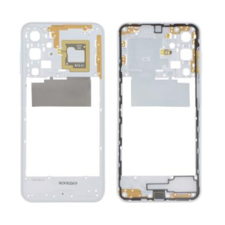 FRAME MIDDLE SAMSUNG A166 A16 5G LIGHT GREY ORIGINALE GH98-49821B