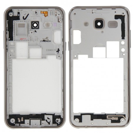 FRAME MIDDLE SAMSUNG J500(J5 2015) SILVER