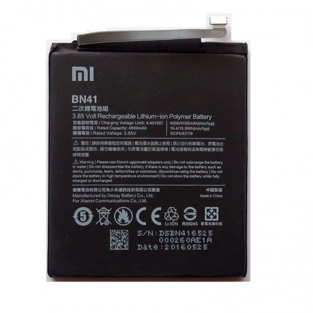BATTERIA BN41 XIAOMI REDMI NOTE 4