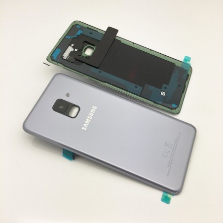 BACKCOVER SAMSUNG A530 A8(2018)  GRIGIO ORIGINALE GH82-15551B