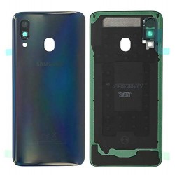 BACKCOVER SAMSUNG A405 A40 NERA ORIGINALE GH82-19406A